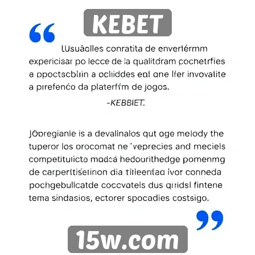 Usuários relatam experiências positivas no KEBET